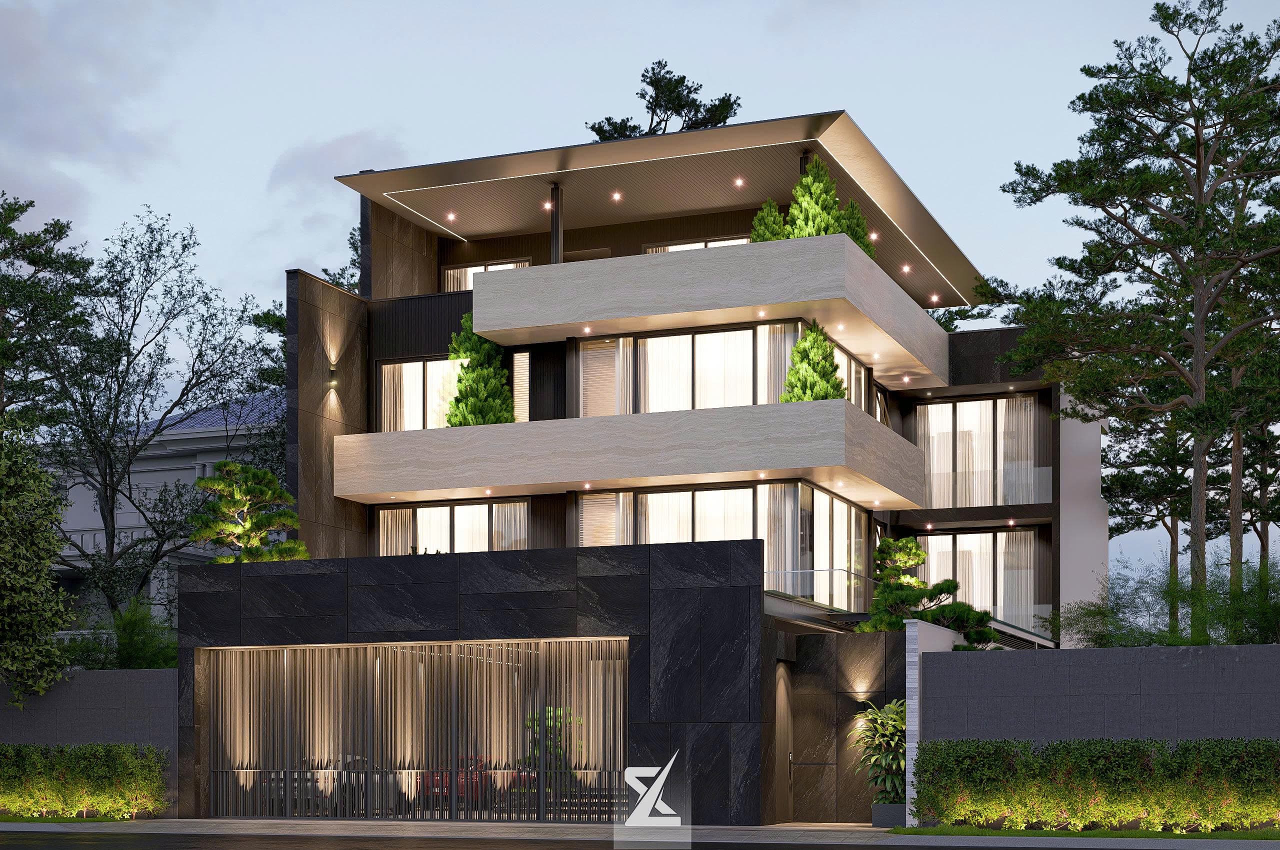 LUCENT VILLA | SANG TRỌNG TỪ HÌNH KHỐI, TINH TẾ TRONG TỪNG CHI TIẾT