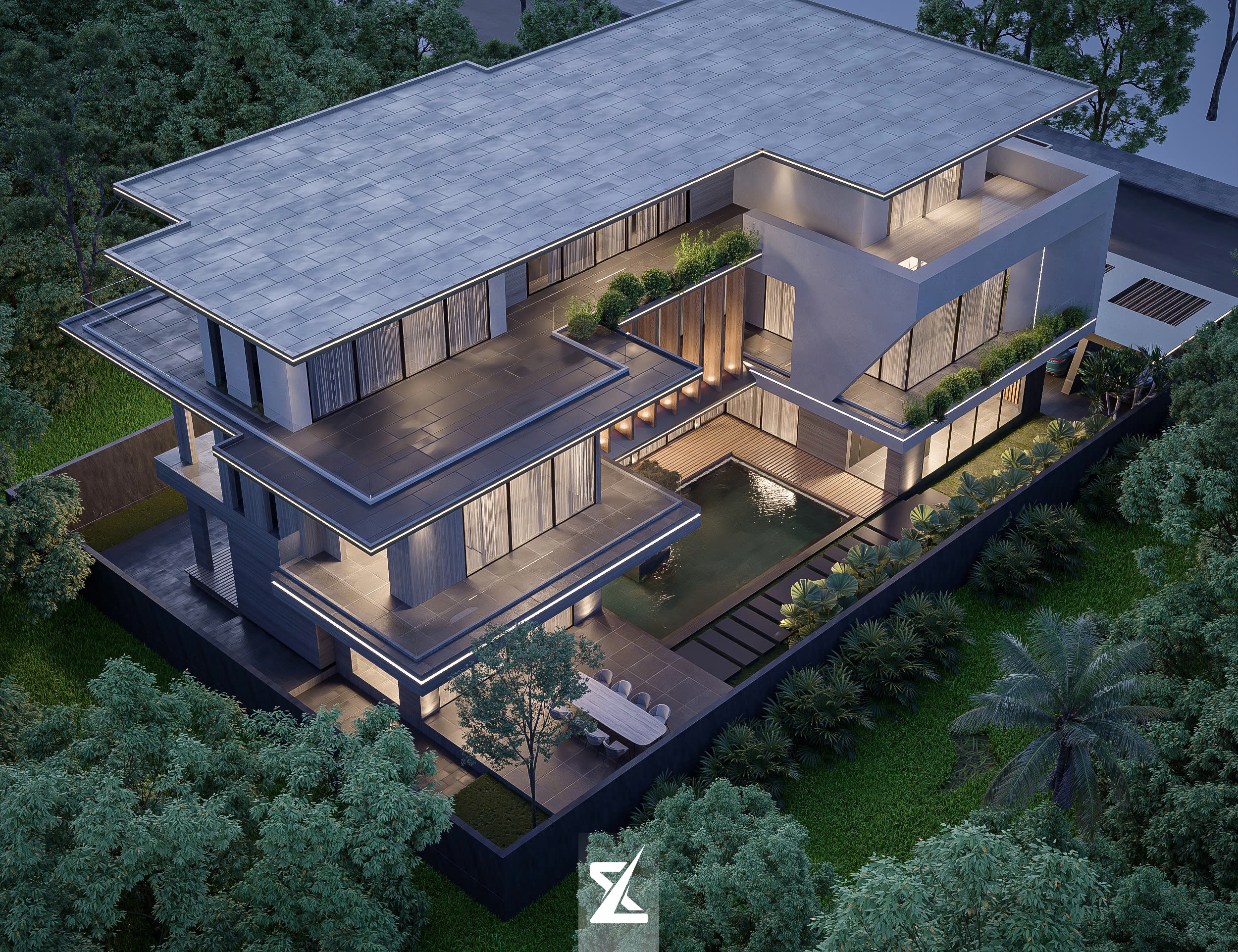 THE OASIS VILLA | VẺ ĐẸP SẮC NÉT TỪ TƯ DUY KIẾN TRÚC HIỆN ĐẠI
